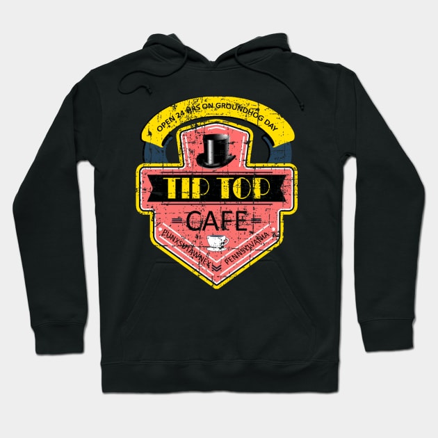 Tip Top Cafe from the movie Groundhog Day Hoodie by MonkeyKing